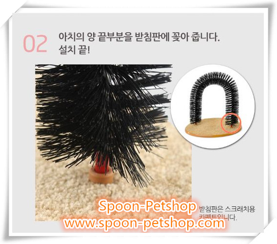 ของเล่นแมว Cat Arch ช่วยลดปริมาณขนร่วง พร้อมที่ซ่อนของเล่นแคทนิป เหมาะสำหรับ ลูกแมว และแมวโต