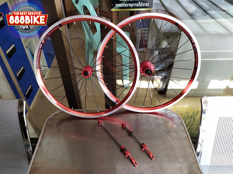 LITEPRO KPRO 20inch Wheelset Kpro, Rim brake, 406, 451 (74/130mm.)