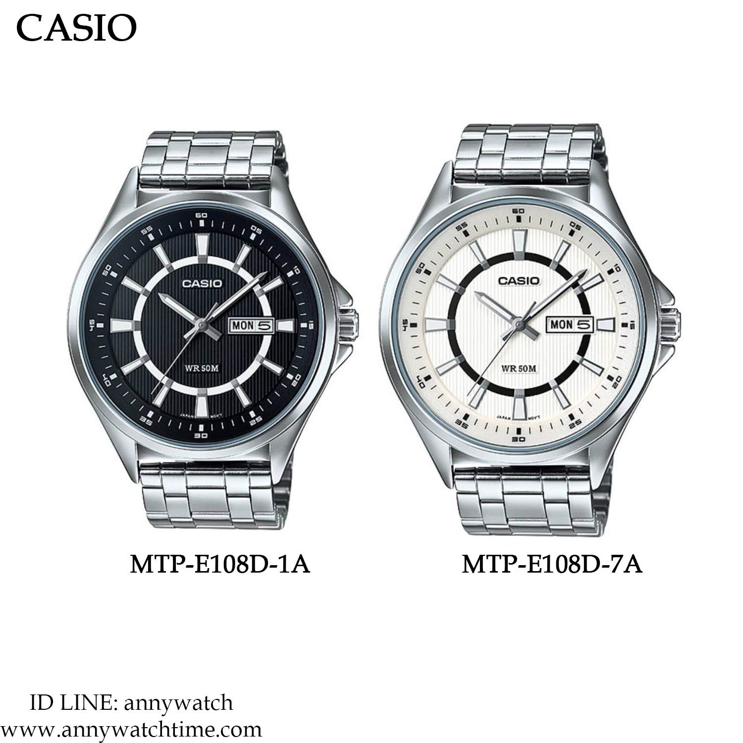 CASIO MTP-E108D-1A