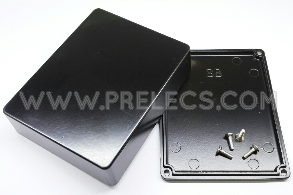 กล่องอลูมิเนียม 1590BB สีดำ