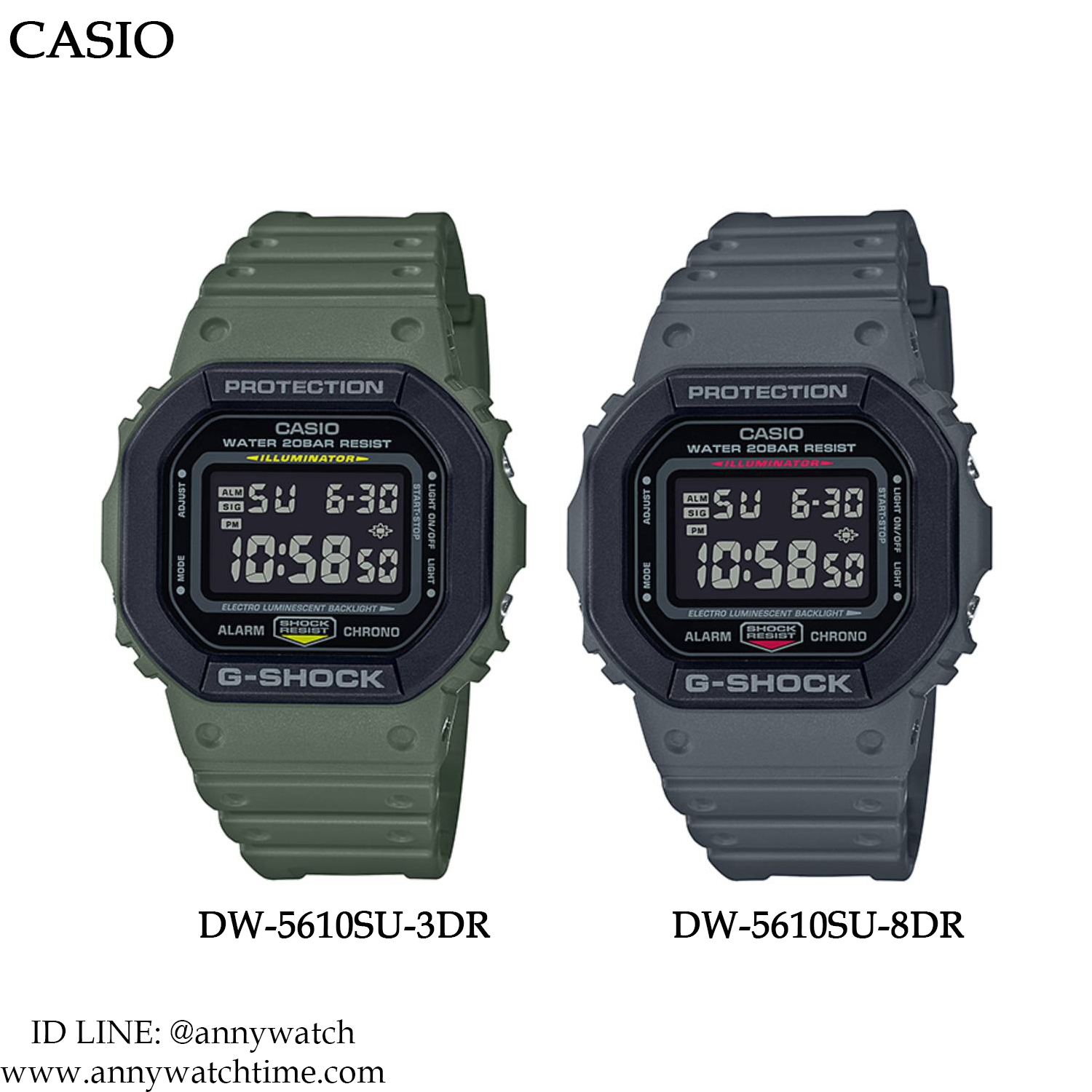 G-SHOCK DW-5610SU-3DR