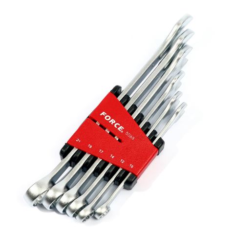 ชุดประแจแหวนข้างปากตาย (6ชิ้น) ฟอร์ซ (FORCE) [หน่วย mm.] Pn.F131-5068