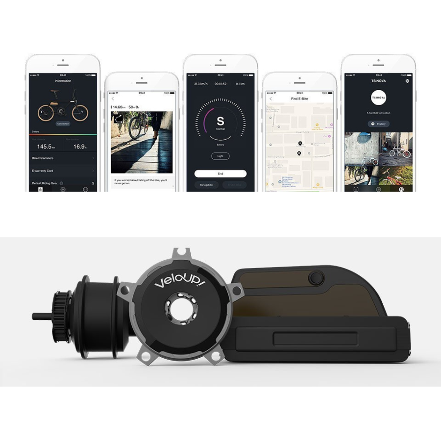 จักรยานไฟฟ้า TSINOVA TS01 20 นิ้ว | น้ำหนักเบา 14 กก. | วิ่งได้ไกล 70 กม. | 4 สีให้เลือก | ควบคุมผ่านแอป |