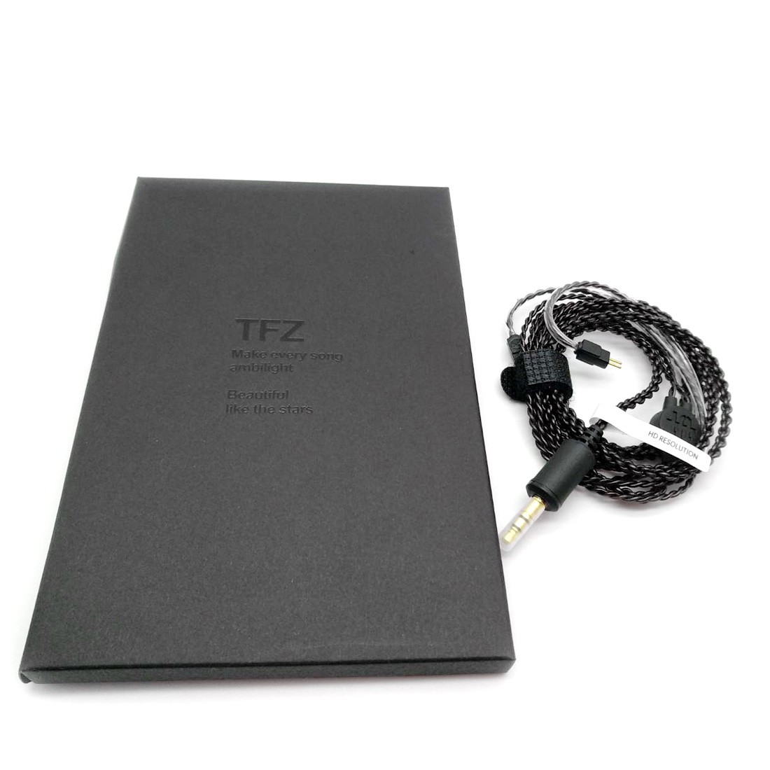 ขาย TFZ สายเปลี่ยนหูฟังชุบเงินถัก เพิ่มคุณภาพเสียง สำหรับหูฟัง TFZ