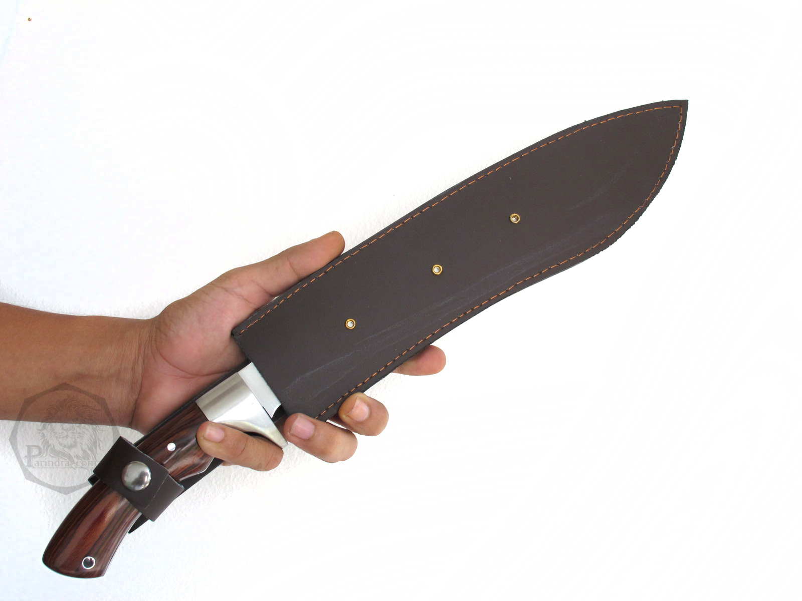 มีดใบตาย Blackfox Black FOX ขนาด 17 นิ้ว มีดเดินป่าทรงกรูข่า Kukri