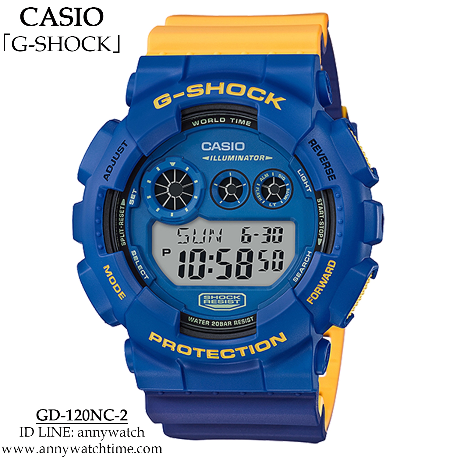 G-SHOCK GD-120NC-2