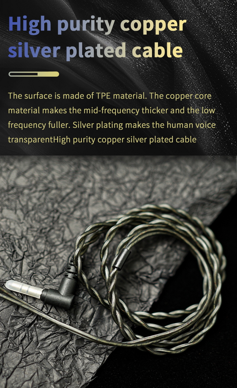 BGVP Butterfly Pro หูฟัง IEMs หูฟัง Hybrid 2 ไดรเวอร์ 1DD+1BA รองรับ Hi-Res ประกันศูนย์ไทย