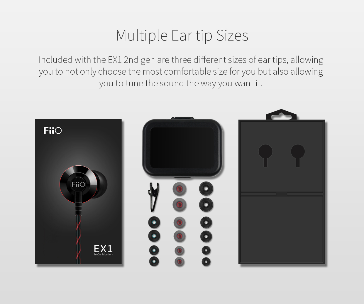 ขาย FiiO EX1ii หูฟัง Titanium Driver รุ่นใหม่ เพิ่มคุณภาพเสียง