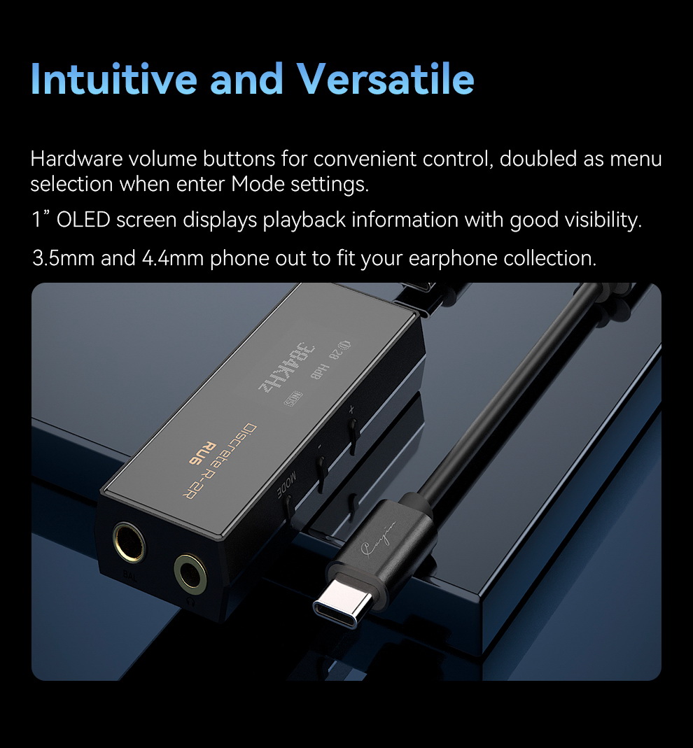 ขาย Cayin RU6 DAC/AMP หางหนูแบบ 24bit R-2R ตัวแรกของโลก ประกันศูนย์ไทย