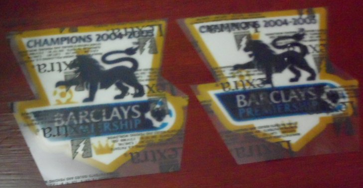 อาร์มสัญลักษณ์ฟุตบอล การแข่งขันฟุตบอลพรีเมียร์ ลีก - PREMIER LEAGUE CHAMPIONS 2004/05 PLAYER SIZE ใหม่ / PREMIER LEAGUE National Football League PLAYER SIZE Football Patch/Badge - PREMIER LEAGUE CHAMPIONS 2004/05 NEW