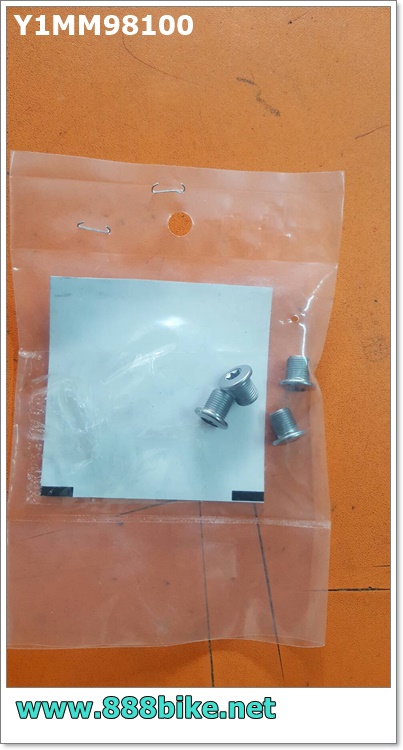 น๊อตใบจานนอก XT (รุ่นจาน 3 ชั้น) รุ่น FC-M780, BOLT & NUT (4 ชุด) (ใส่เฉพาะสองใบนอก),Y1MM98100