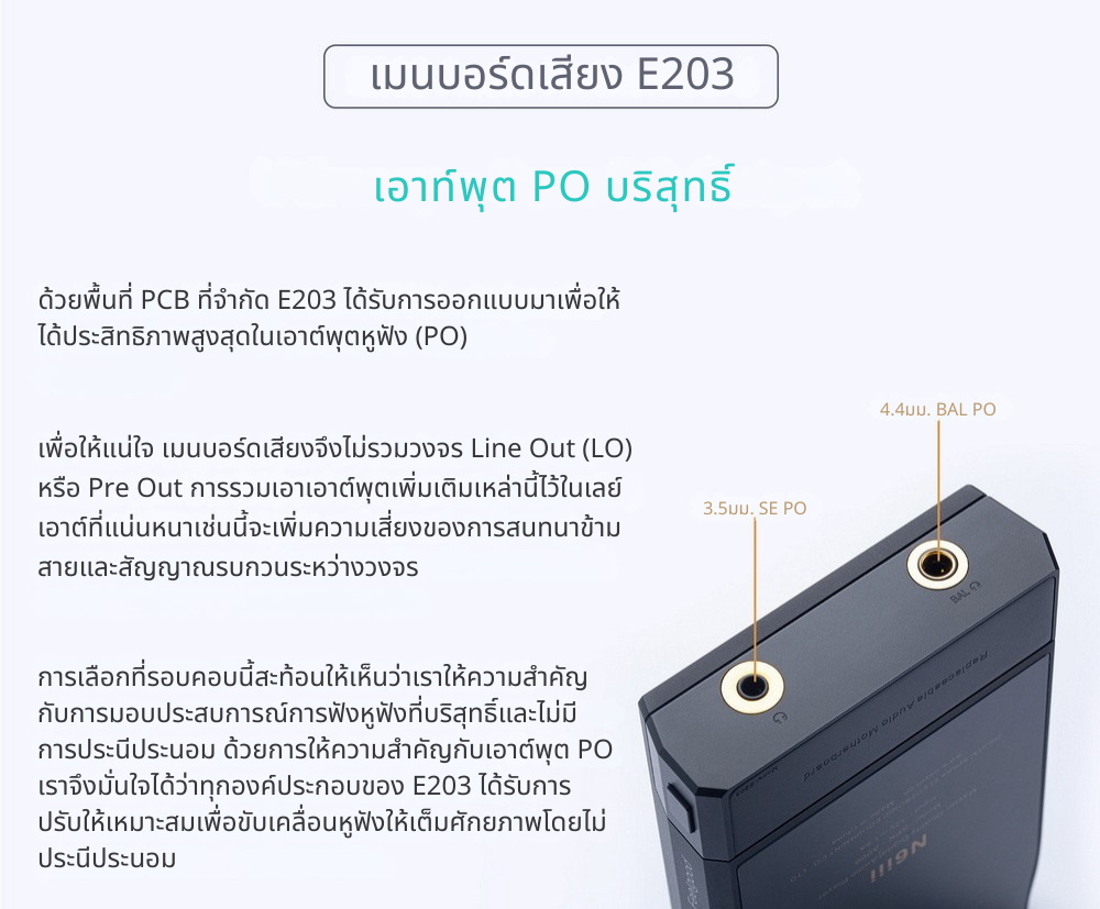 Cayin N6III + C201/E203/R202 เครื่องเล่นเสียงดิจิทัลคุณภาพระดับมาสเตอร์ เปลี่ยนบอร์ดเสียงได้ ประกันศูนย์ไทย