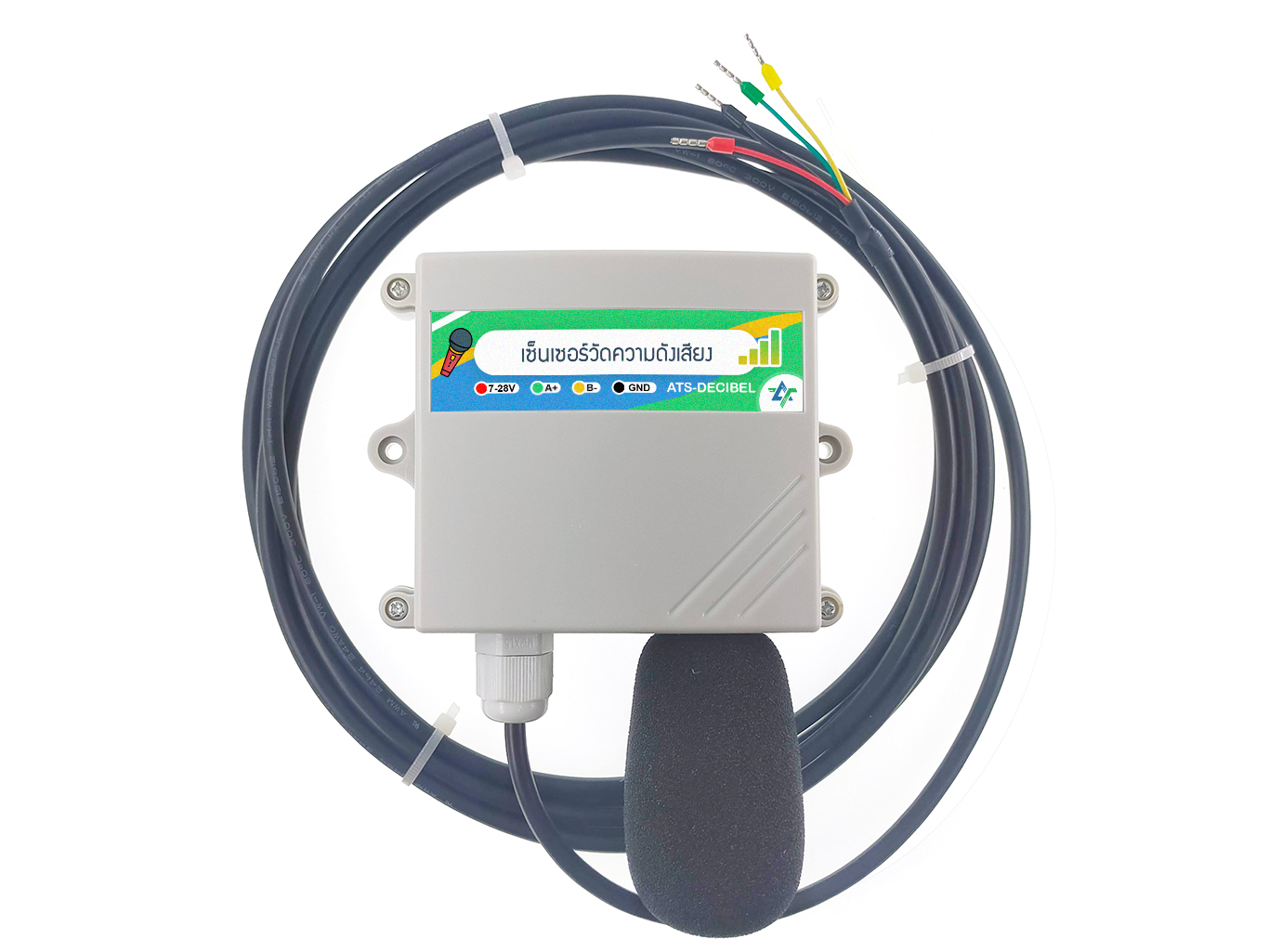 ATS-DECIBEL เซ็นเซอร์วัดความดังเสียง Modbus RS485