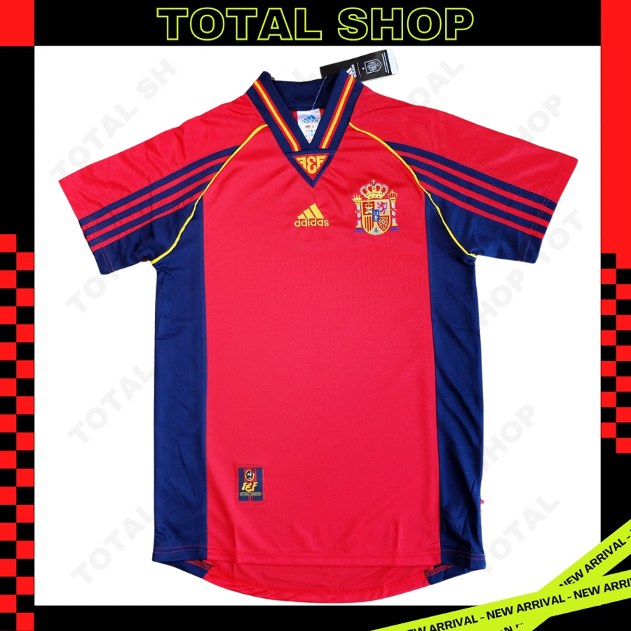 Spain 1998/99 Vintage Jersey เสื้อทีมชาติสเปนย้อนยุค