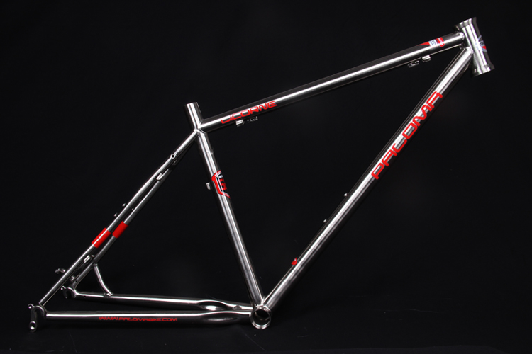 เฟรมจักรยาน PALOMA Licorne เหล็ก Reynolds 520 – สีไทเทเนียม 4 สี รองรับล้อ 26”/27.5” | เฟรมเสือภูเขาคลาสสิก น้ำหนักเบา