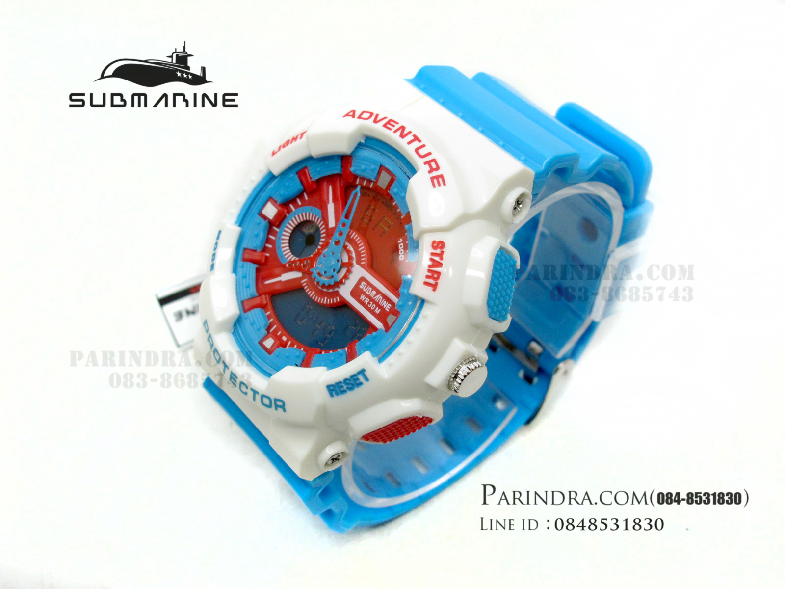 นาฬิกา US submarine Adventure Protector รุ่น TP3163M สีฟ้า-ขาว