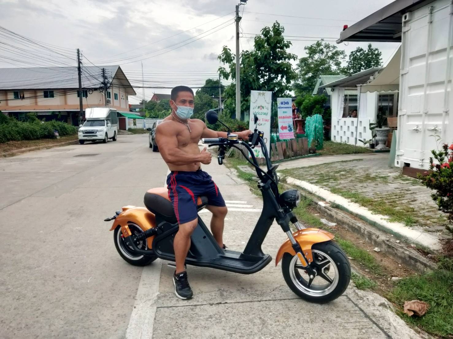 มอเตอร์ไซค์ไฟฟ้า PXID M2 MOTOR-02 สกู๊ตเตอร์ไฟฟ้า ความแรง 1500-3000 วัตต์, ECC/COC 2023