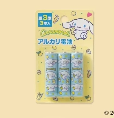 ถ่าน/แบตเตอรี่ AA ลิขสิทธิ์แท้จากญี่ปุ่น ลาย Sanrio