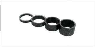 สเปเซอร์ถ้วยคอ แหวนรองคอคาบ้อน CARBON, O.V. 1.1/8”, 20mm. (ไม่มีโลโก้)