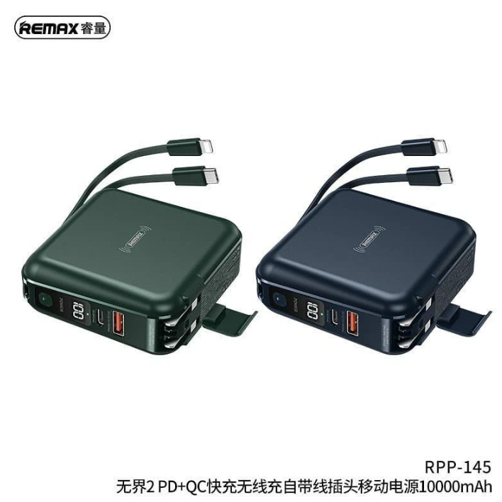 Power bank Wireless Remax รุ่น RPP-145 10000 Amh