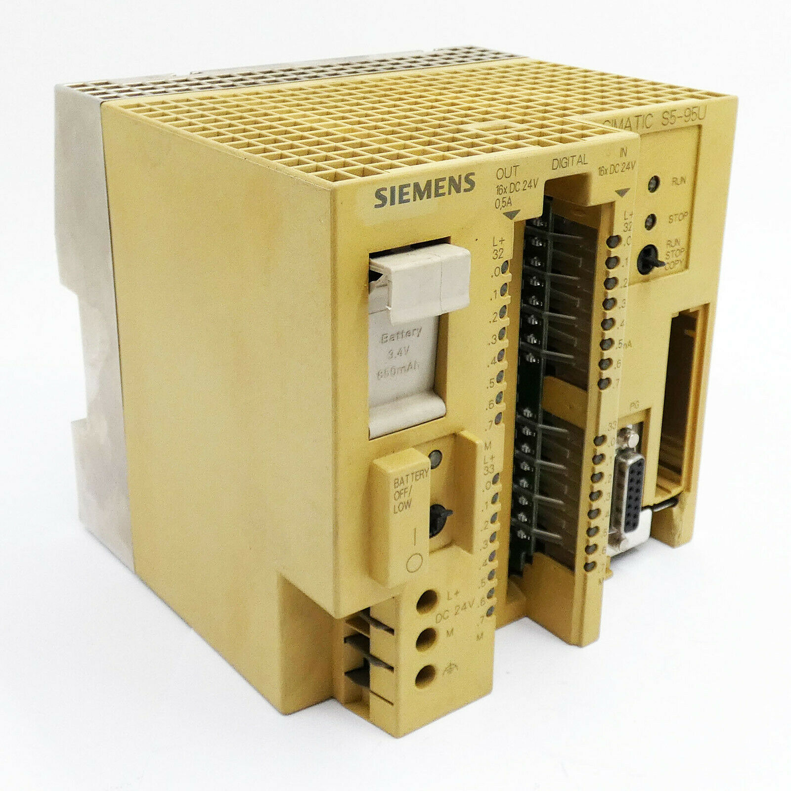 PLC " SIEMENS " รุ่น 6ES5 095-8MA0