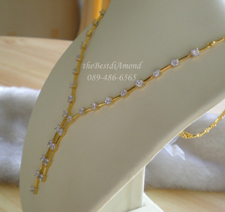 NL009===สร้อยเพชรตุ้งติ้ง 2 แถวแบบหนามเตย=== เริ่ดมาก ต่างหูคู่นี้ ดูสวย เก๋ ทันสมัยมากๆรูปแบบเรียบๆแต่แอบหรู ดูเปรี้ยวโฉบเฉี่ยว แบบเหมือนของจริงค่ะ