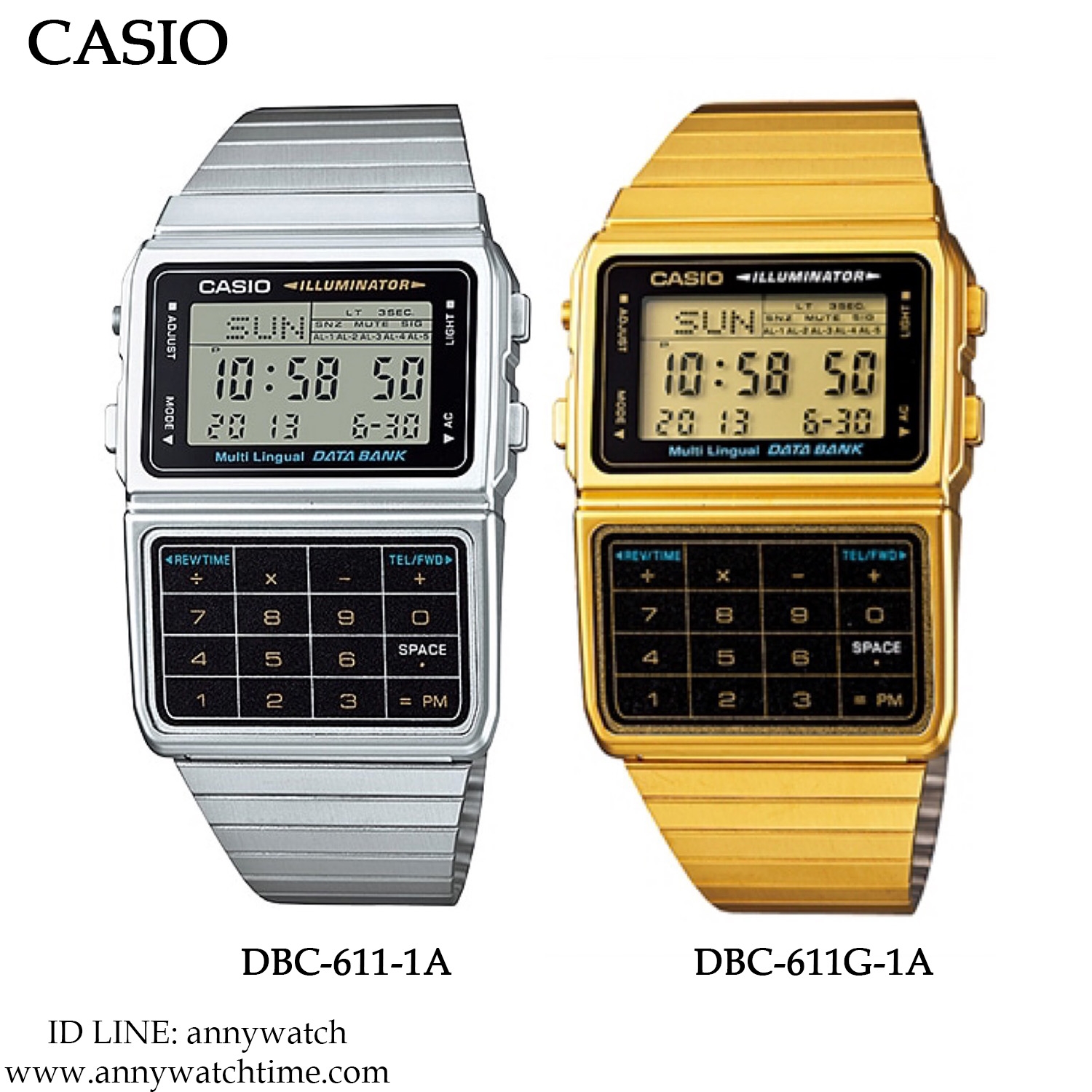 CASIO DBC-611G-1A