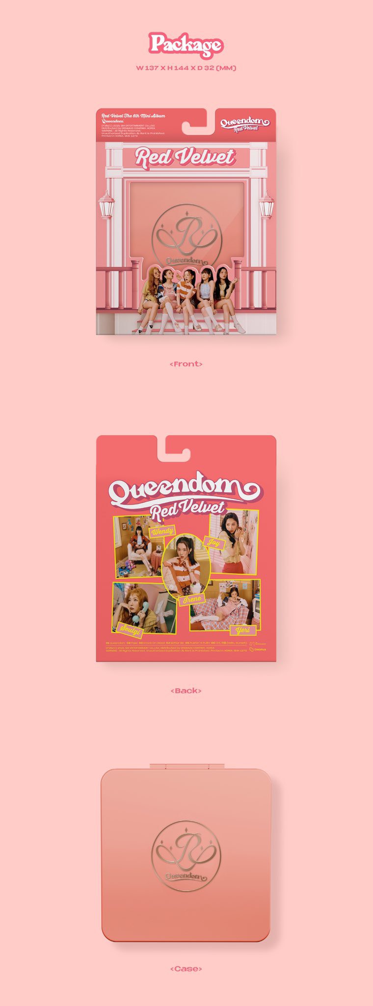 อัลบั้ม #Red Velvet - Mini Album Vol.6 [Queendom] Girl ver.