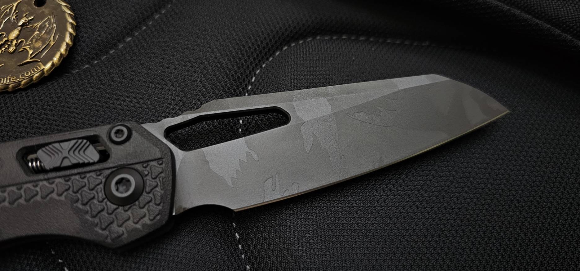 Microtech MSI Ram-Lok Tri Grip Mid Tiger