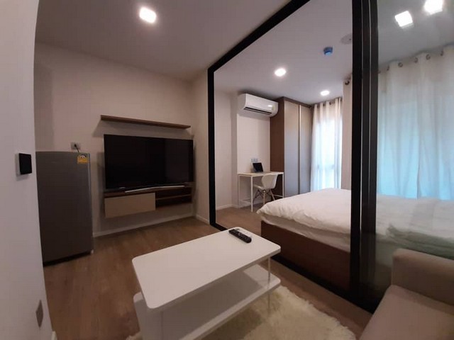 ให้เช่าคอนโด Kave town space ตึก B ห้อง 24.77 ตรม.ตกแต่งครบ ใกล้ ม.กรุงเทพ พร้อมอยู่