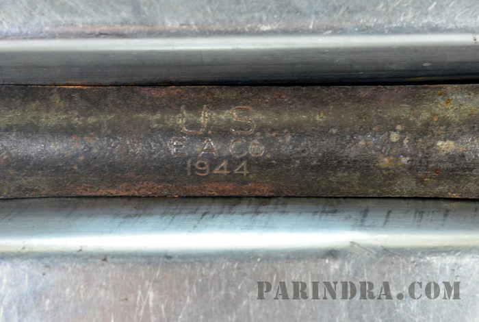 กล่องข้าวทหารแสตนเลส งานเก่า หายาก Us E.A.CO 1944 อายุ เกือบ 70 ปี