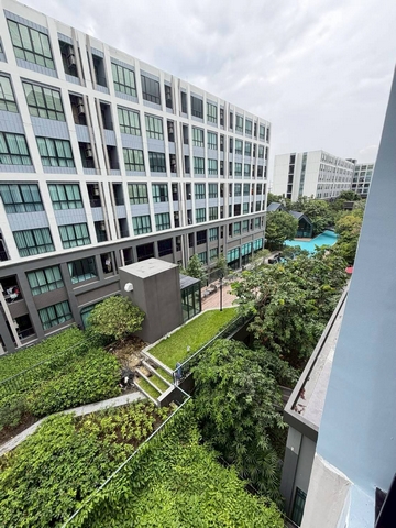 ให้เช่าคอนโดแอทโมซ คาแนล รังสิต ตึกB 28 ตร.ม.ห้องใหม่ เฟอร์ครบ มีเครื่องซักผ้า ใกล้ฟิวเจอร์ พาร์ค