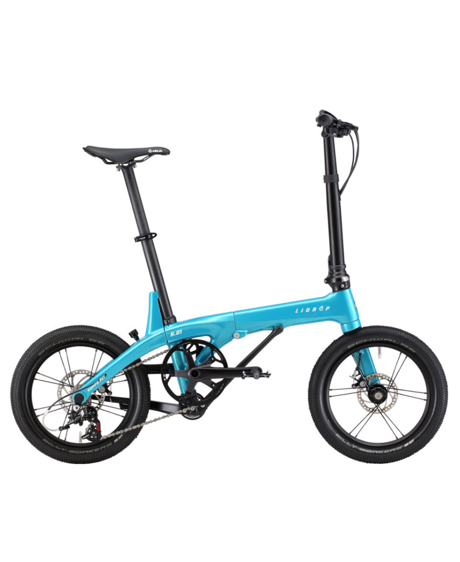 Lidrop Happy Pet จักรยานพับ เฟรมคาร์บอน ล้อขนาด 16 นิ้ว | Shuntai SENSAH 5 สปีด น้ำหนักเบา 7.8 กก. | รุ่น Pro