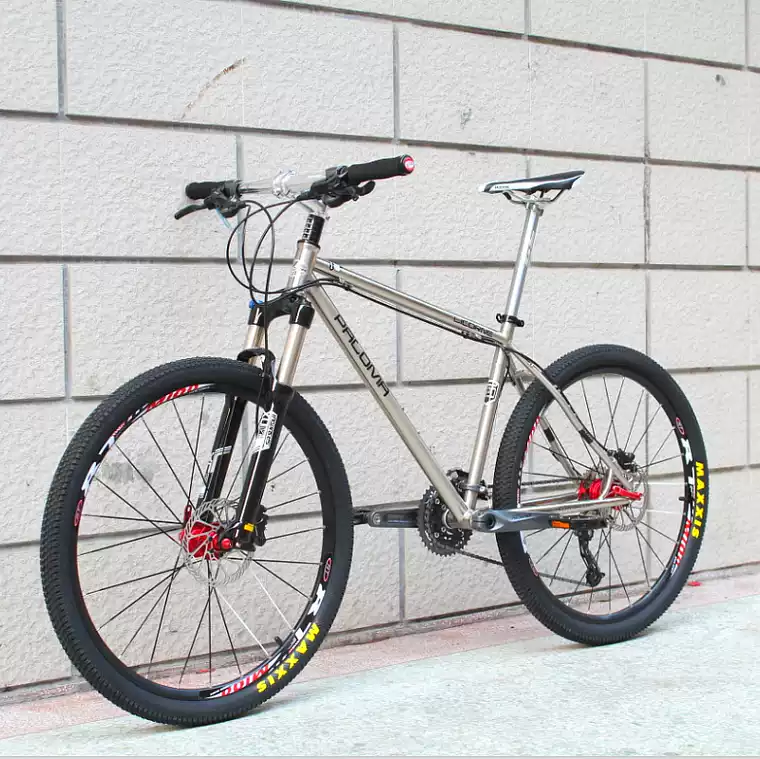 เฟรมจักรยาน PALOMA Licorne เหล็ก Reynolds 520 – สีไทเทเนียม 4 สี รองรับล้อ 26”/27.5” | เฟรมเสือภูเขาคลาสสิก น้ำหนักเบา