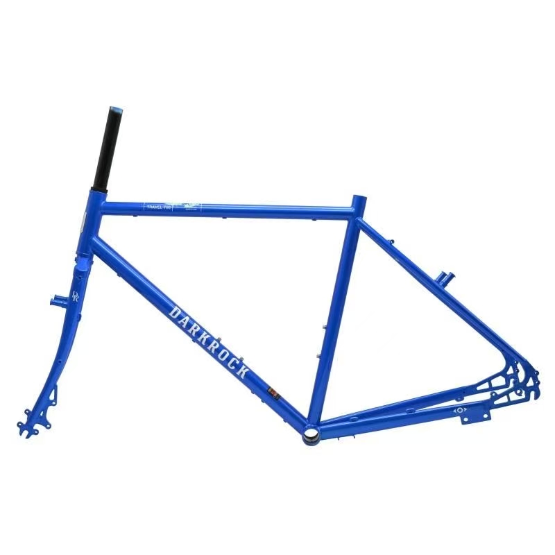 DARKROCK Super Travel 700C Gravel Frameset | เฟรมเหล็ก CR-MO 4130 สำหรับเดินทางไกล