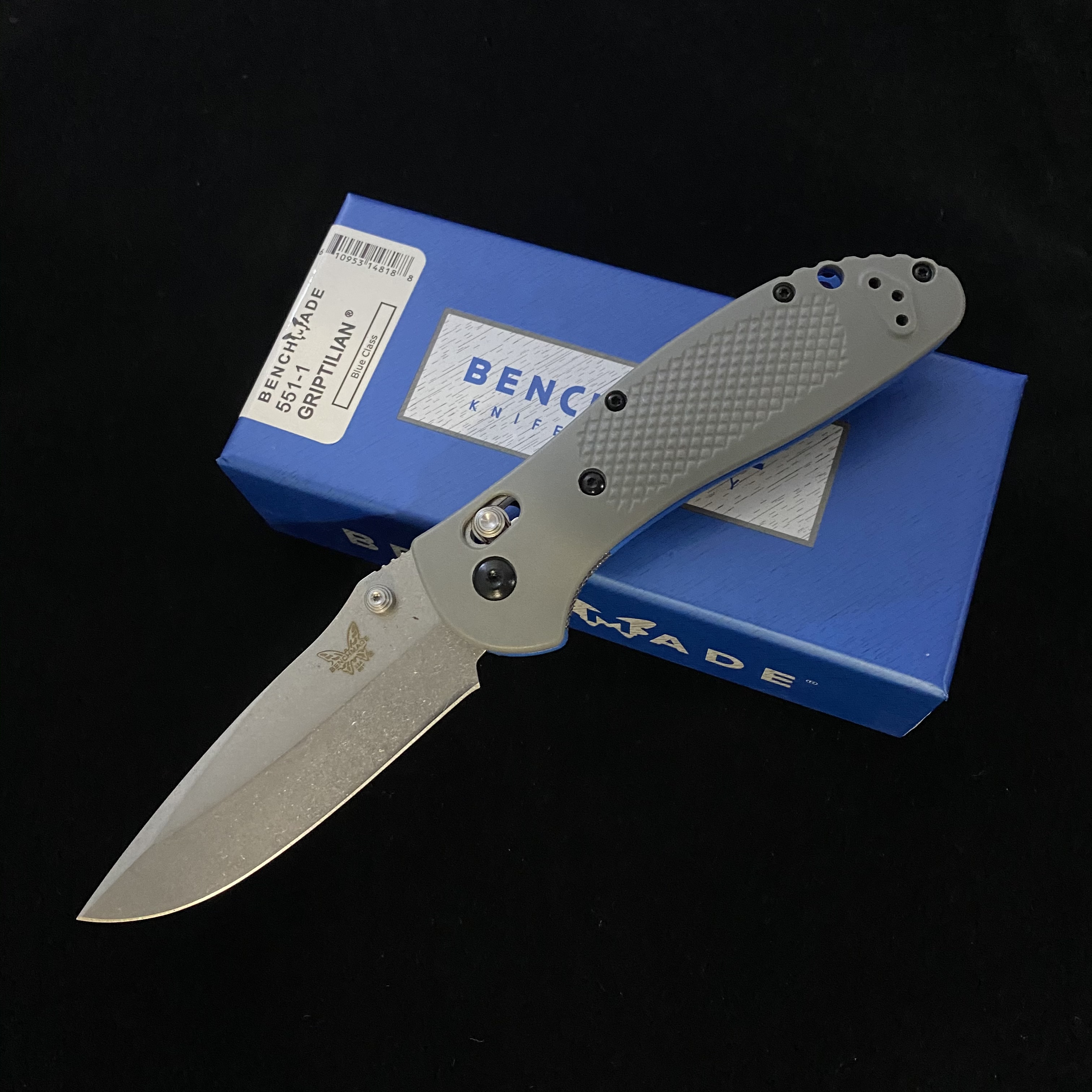 มีดพับ BENCHMADE 551-1 GRIPTILIAN คมกริบ (OEM)