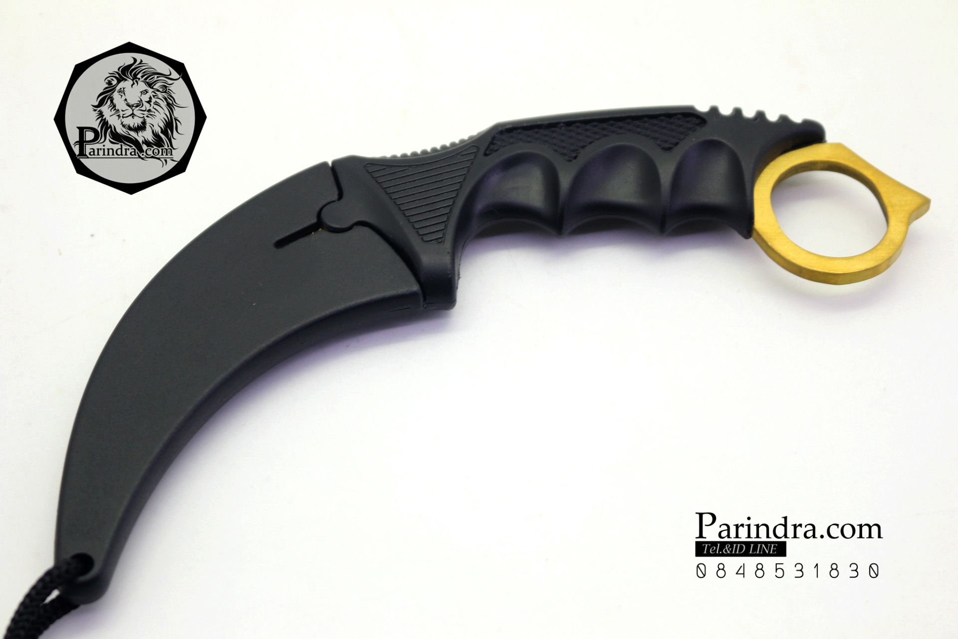 มีดคารัมบิต (Karambit) ใบสีทอง