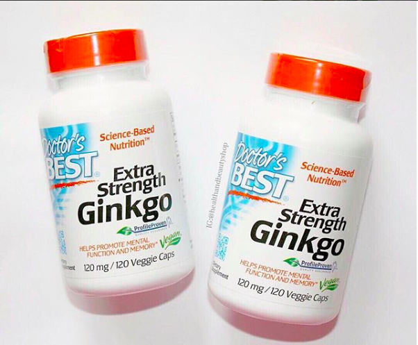 Doctor's Best, Extra Strength Ginkgo, 120 mg, 120 Veggie Caps