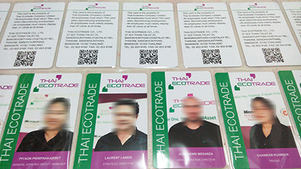 รับทำ บัตรพนักงาน Employee Card