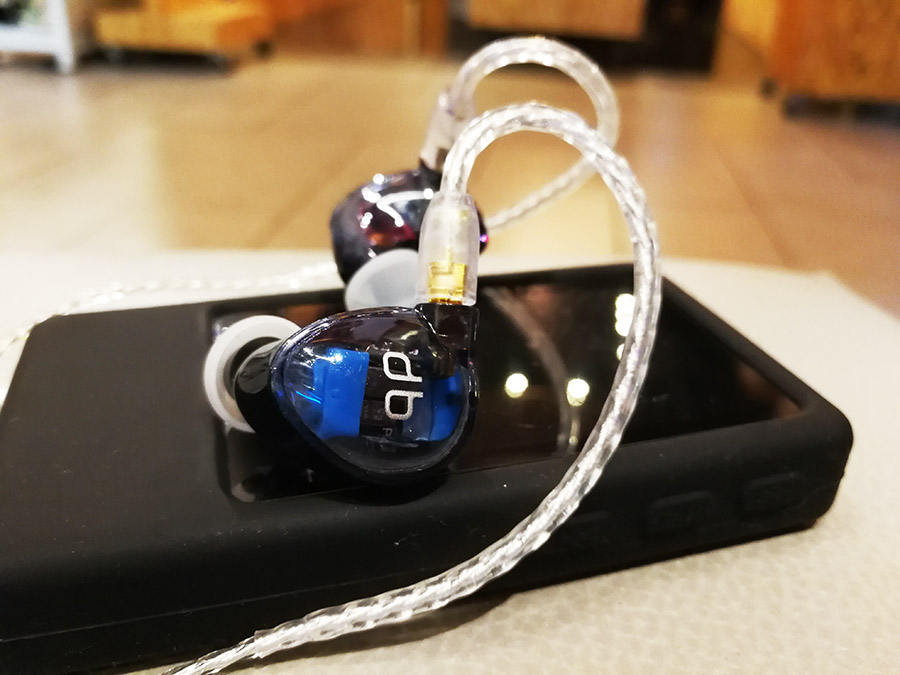 Audbos P4 หูฟัง IEM 4 ไดร์เวอร์ (4BA) ระดับเรือธง ขั้วแบบ Mmcx ถอดสายได้