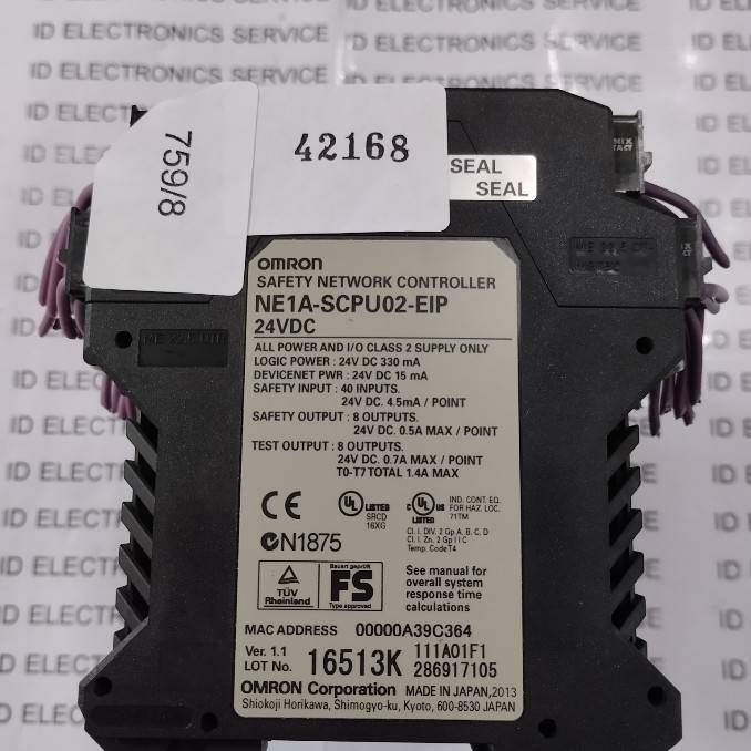 NE1A-SCPU02-EIP PLC " OMRON "
