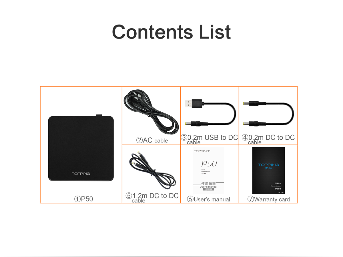 ขาย Topping P50 หม้อแปลงลด Noise สำหรับ Topping D50 , D50s , DX3 Pro , D30