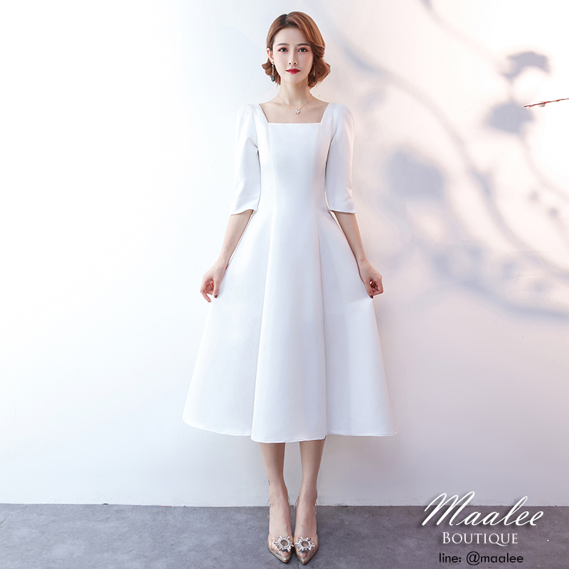 Pro-order ชุดเช่า ชุดแต่งงาน มินิมอล ชุดหมั้น