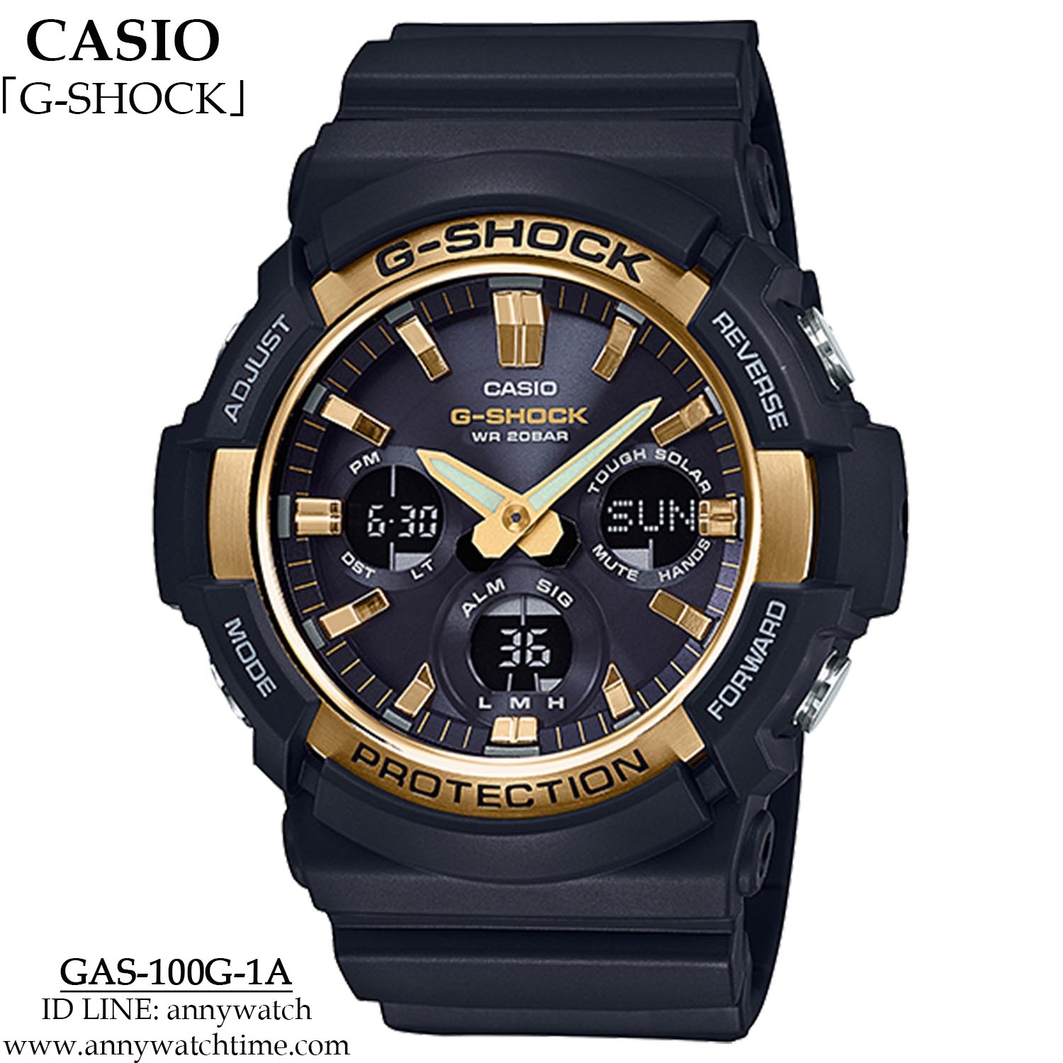 G-SHOCK GAS-100G-1A