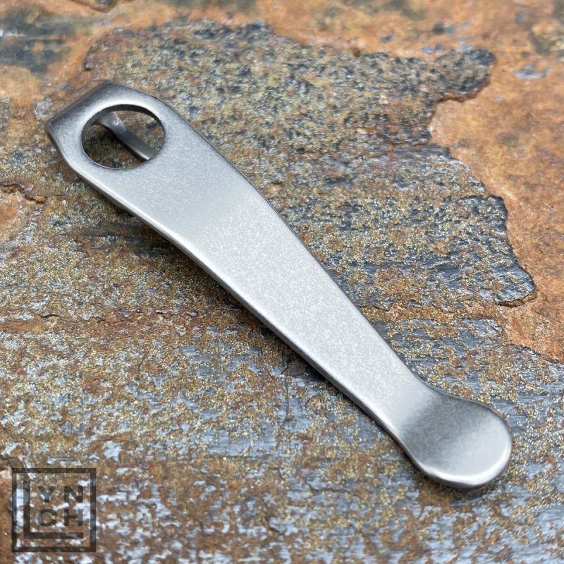Spyderco Standard Wire Clip Replacement - Stonewashed