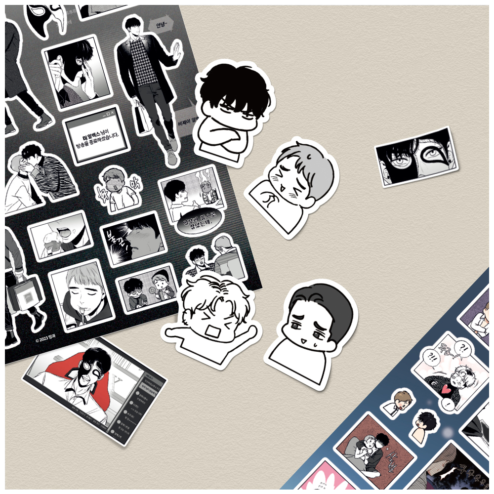 ( ไม่มีนัดรับ) BJ Alex Stickers Set