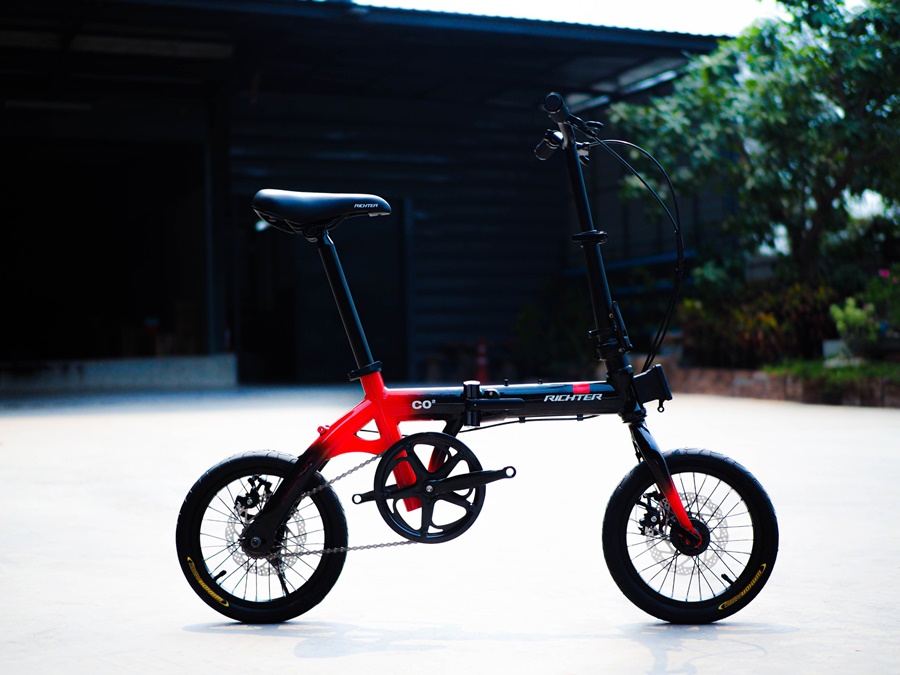 RICHTER CO2 FOLDING BIKE 16INCH WHEEL