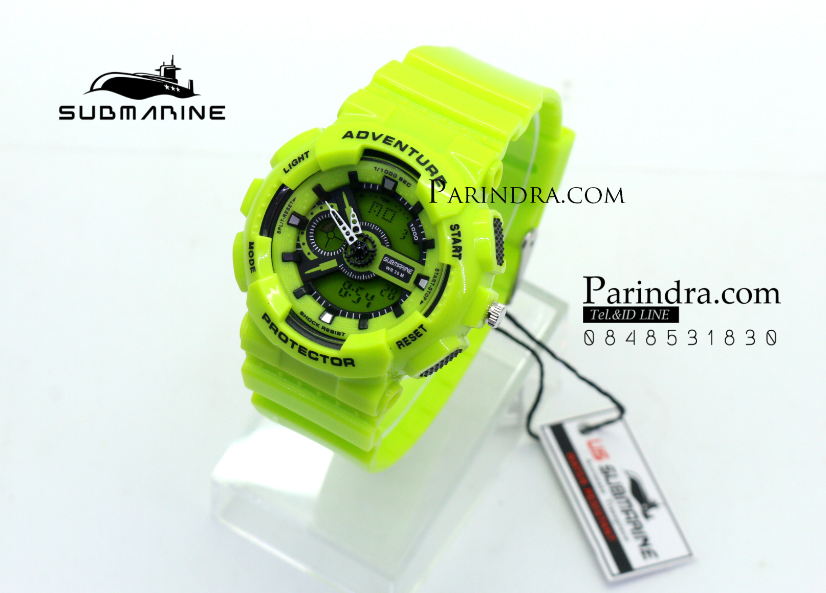 นาฬิกา US submarine Adventure Protector รุ่น TP3163L สีเขียวอ่อน