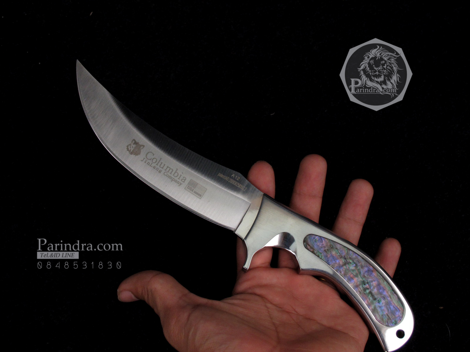 มีดใบตาย COLUMBIA รุ่น A12 Persia Warrior ด้ามลายมุก ที่แฝงกลิ่นอายชาวเปอร์เซีย