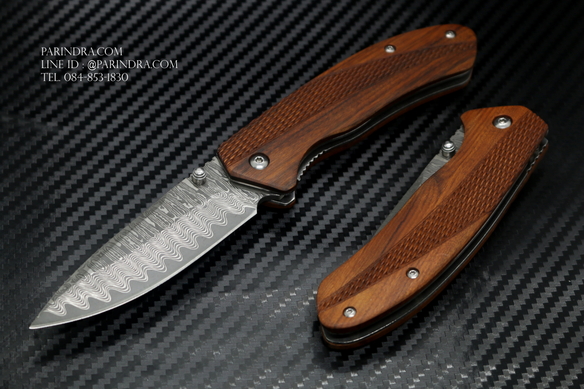 มีดพับ Smith&Wesson Knives CK113S Damuscus Pattern (OEM)